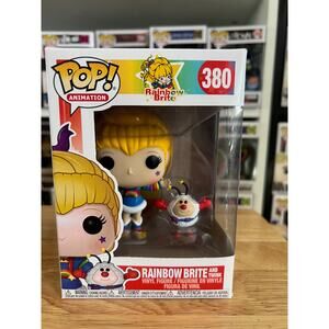 VAULTED Rainbow Brite and Twink Funko Pop #380 Animation Cartoon Vinyl Figures
